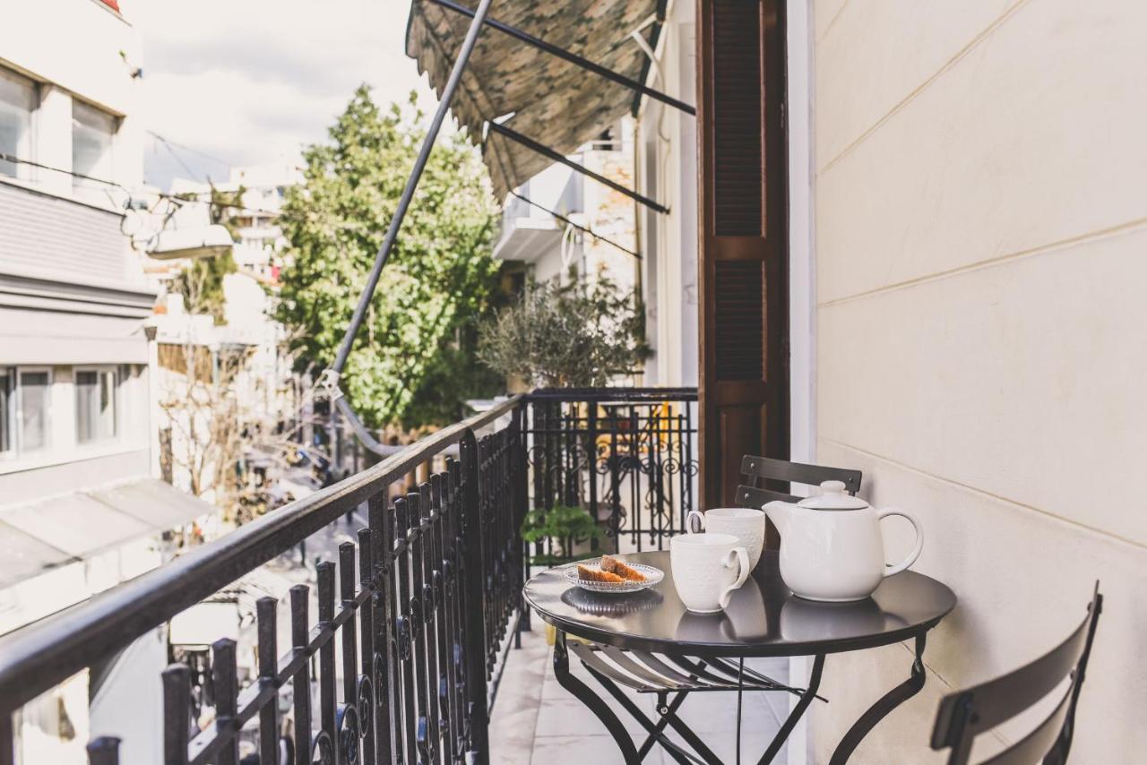Neoclassical Apartment Near Acropolis - Livingstone Crystal Athén Kültér fotó